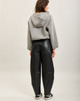 Toxik3 pantalon balloon simili cuir