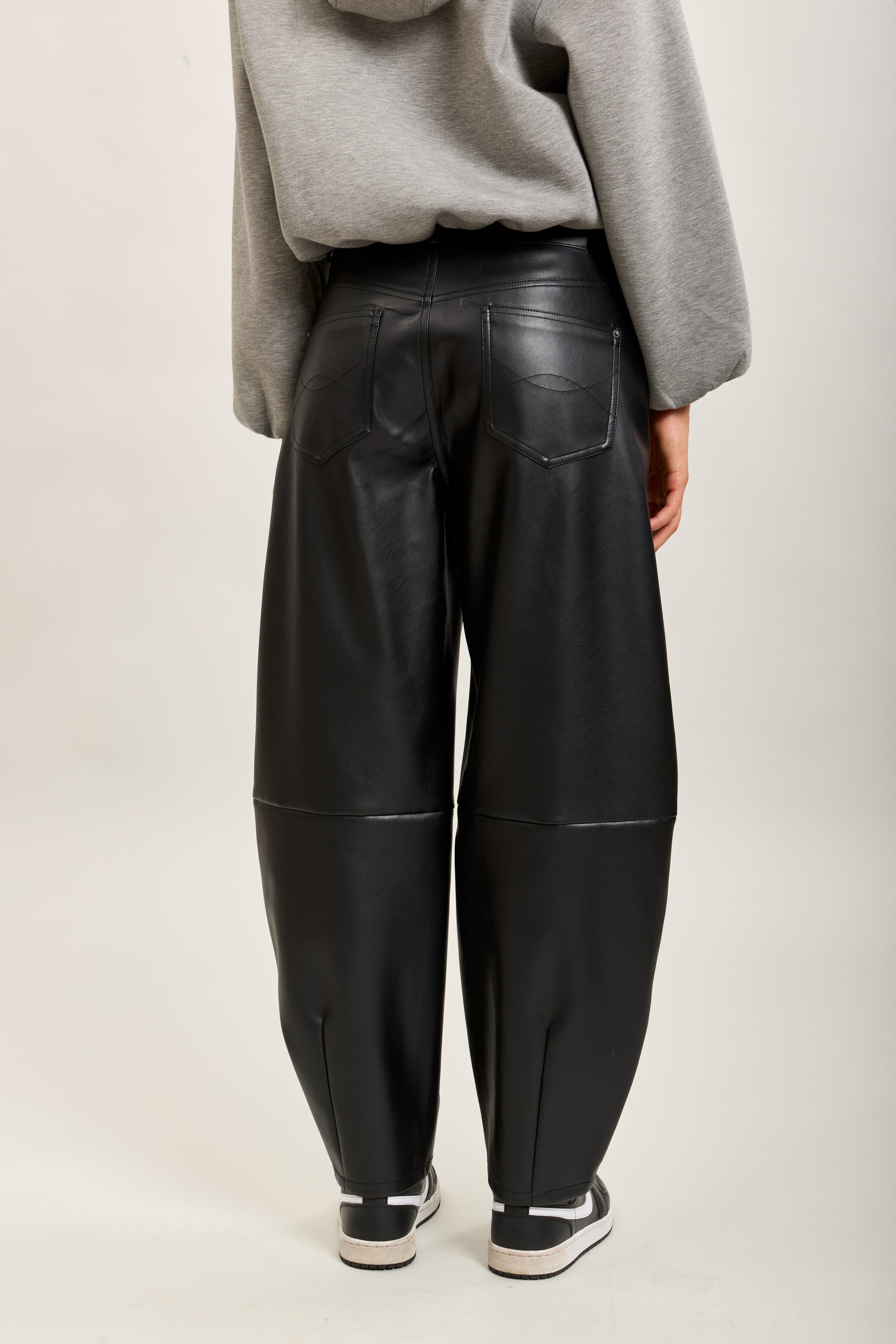 Toxik3 pantalon balloon simili cuir