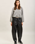 Toxik3 pantalon balloon simili cuir