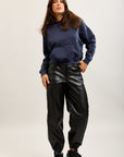 Toxik3 faux leather balloon pants