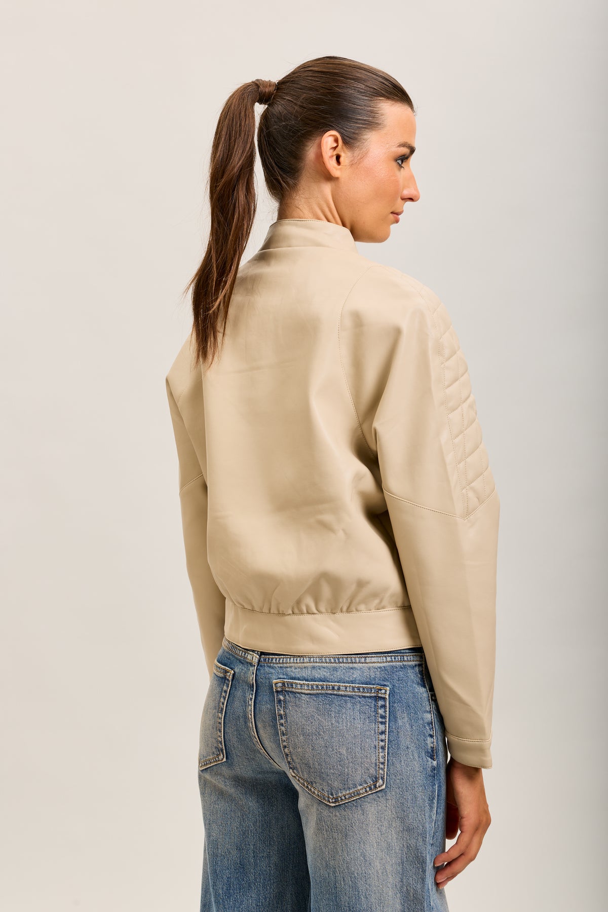 chaqueta biker sintética Toxik3