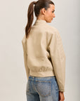 chaqueta biker sintética Toxik3