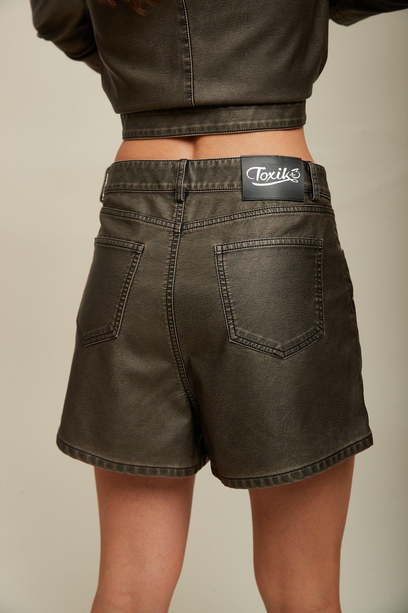 Jupe short taille haute - Ride - TOXIK3