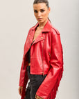 Jacke mit künstlichen Fransen von Toxik3