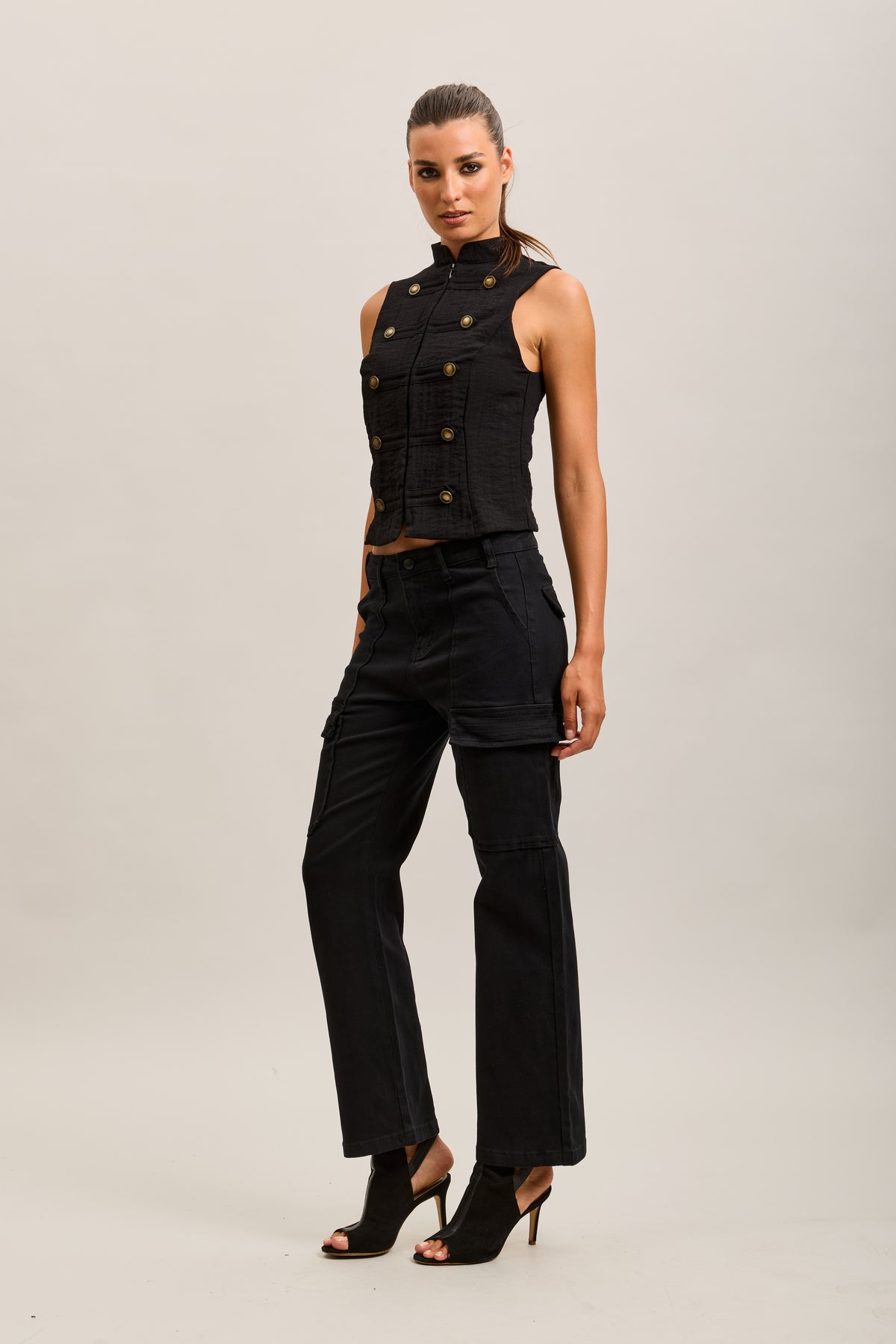 Toxik3 denim cargo pants