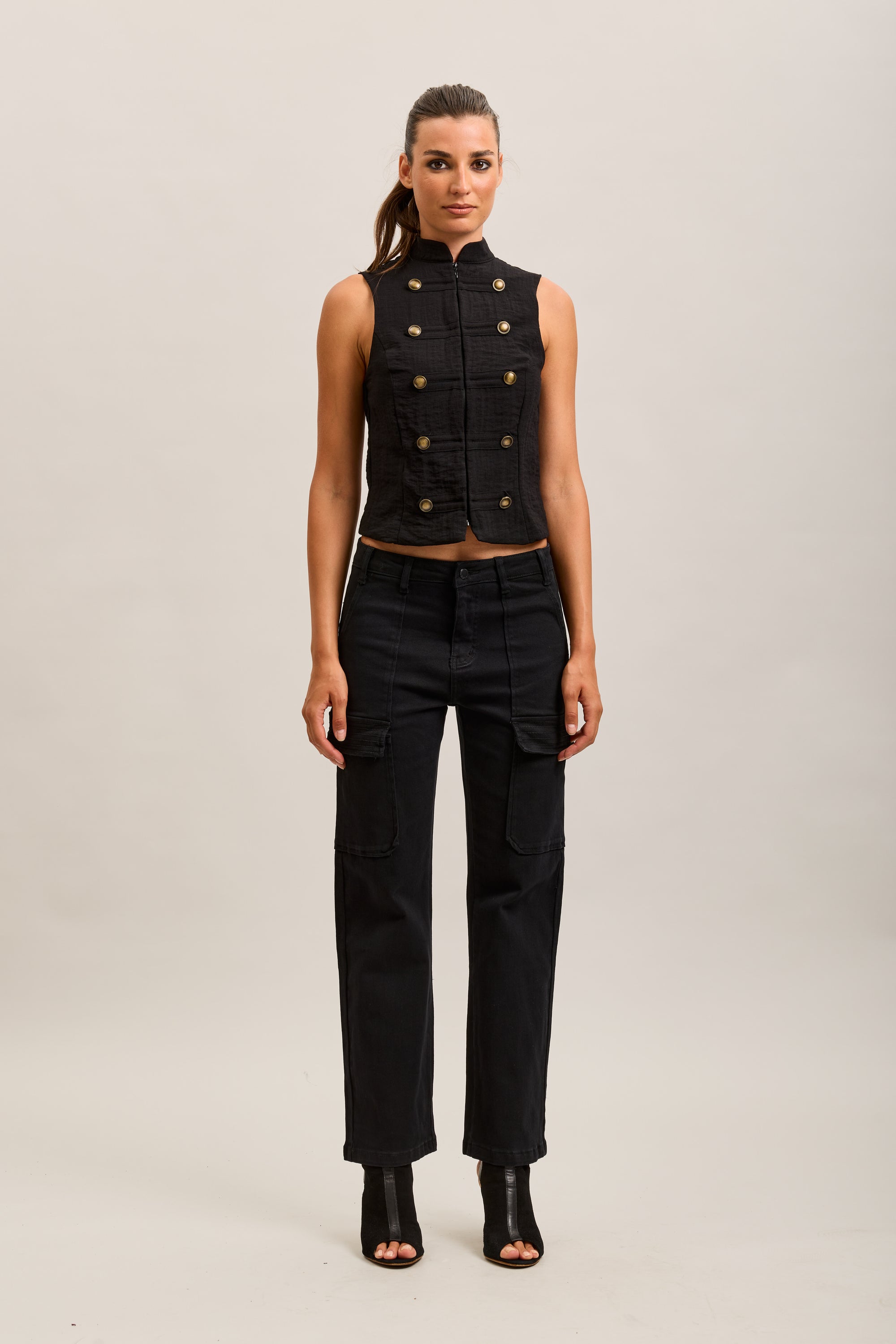 Toxik3 denim cargo pants