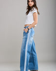 Toxik3 pantalon jean wide délavé denim stretch sport
