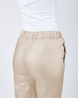 Pantalon enduit chrome- Vintage