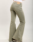 Pantalones vaqueros acampanados de denim elástico Toxik3