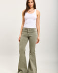 Pantalones vaqueros acampanados de denim elástico Toxik3