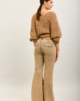 Toxik3 dirty wash country folk flare jeans
