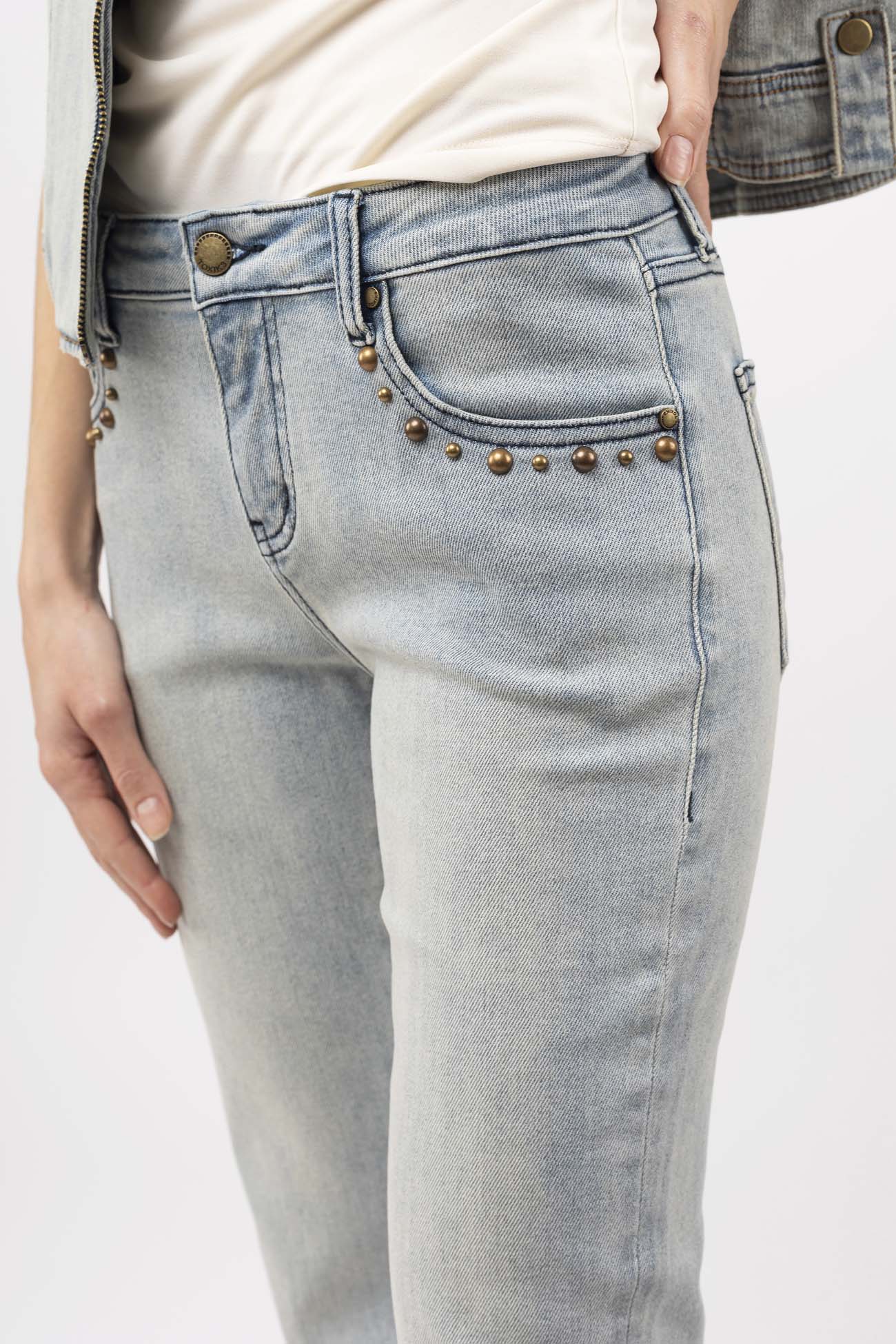 Jeans Details Taschen - Steine