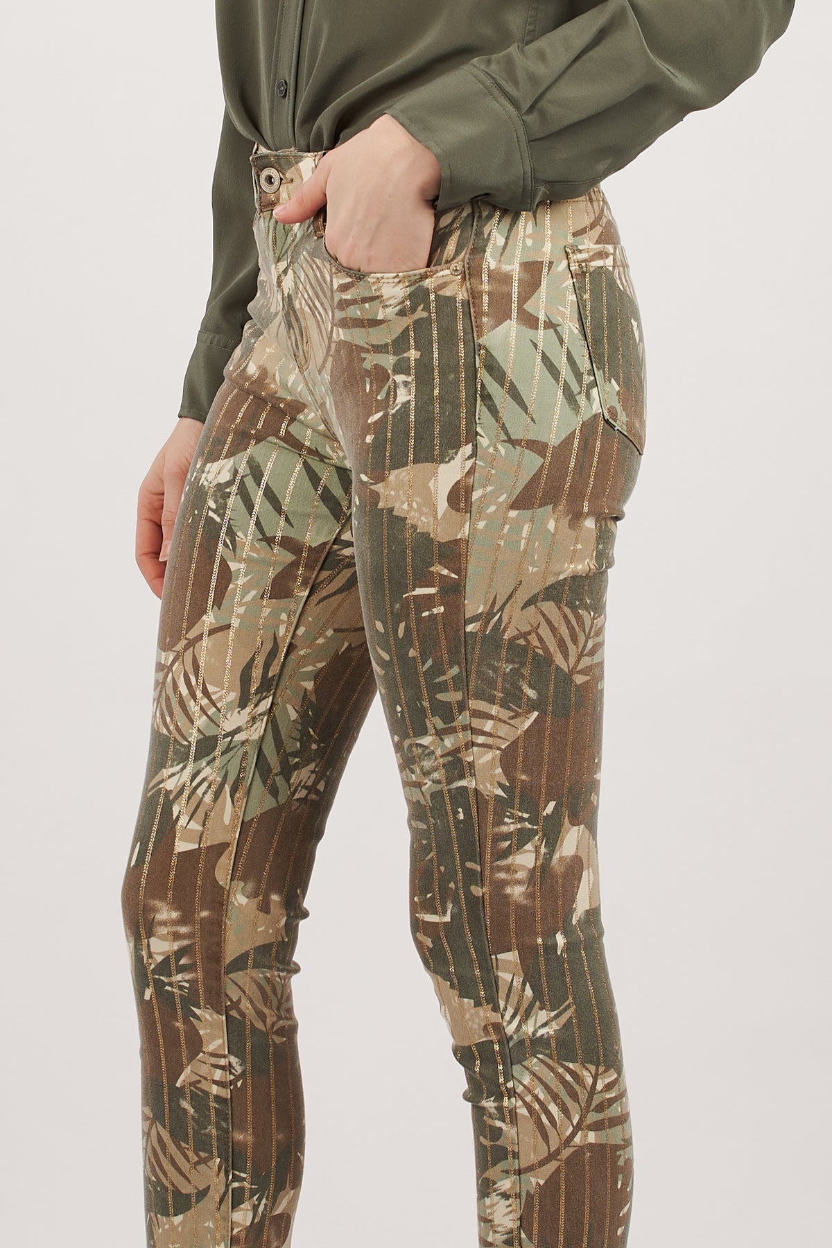 Dschungel - Nuxe -gedruckte Hosen
