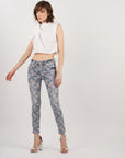Flower Gedrukte jeans - Cora