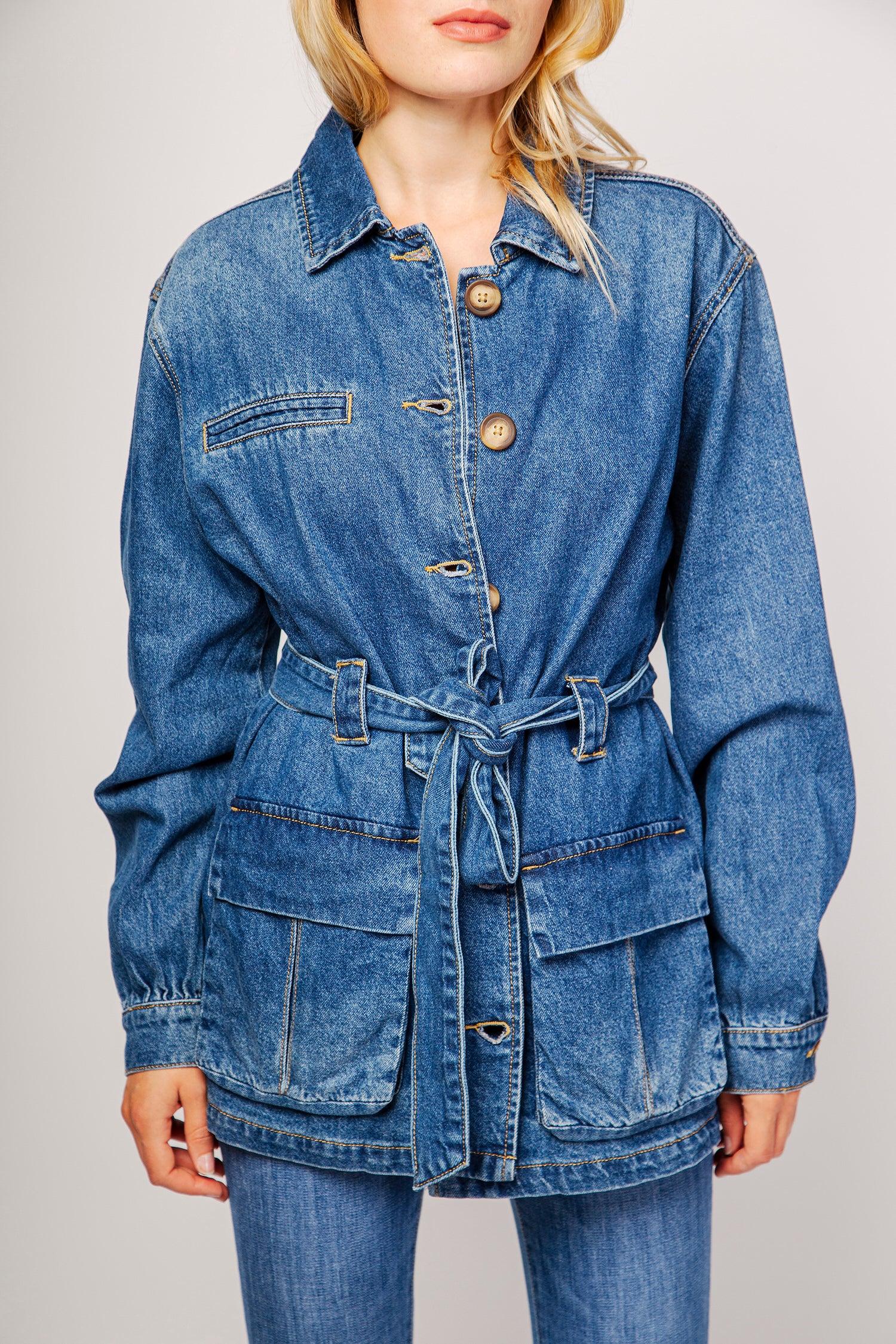 Veste jean boutons - Zanon - TOXIK3