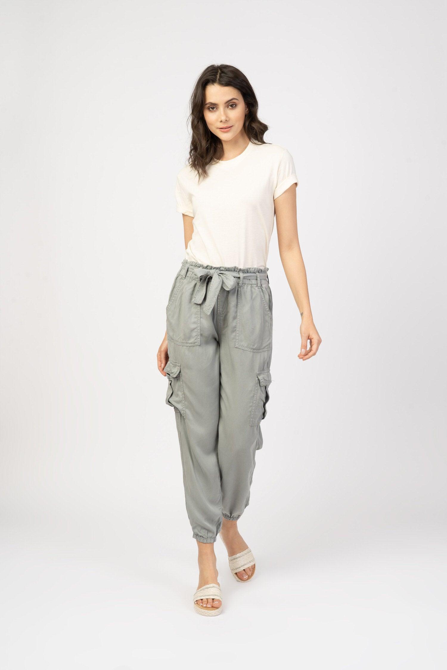 Pantalon cargo fluide - Keira - TOXIK3