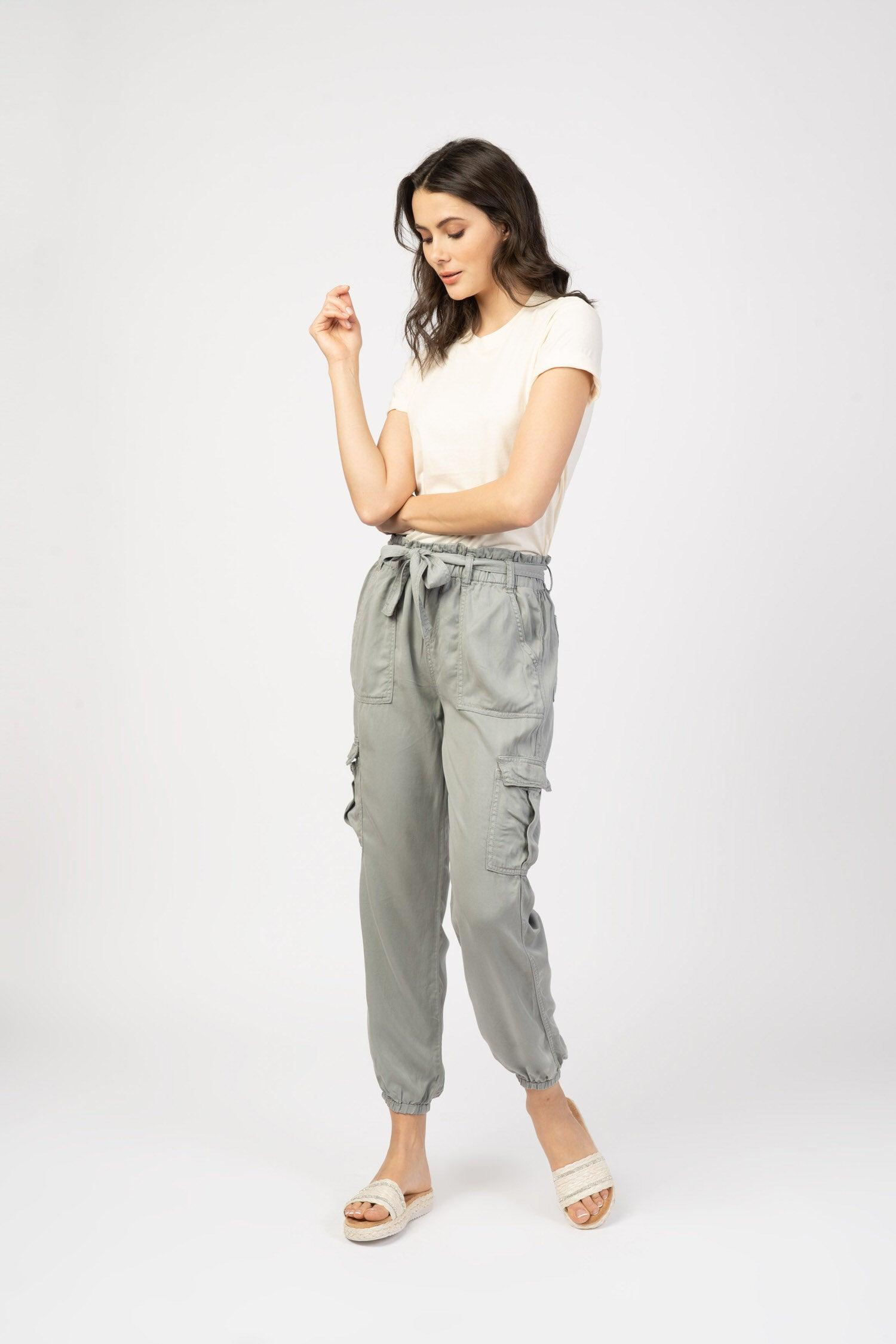 Pantalon cargo fluide - Keira - TOXIK3