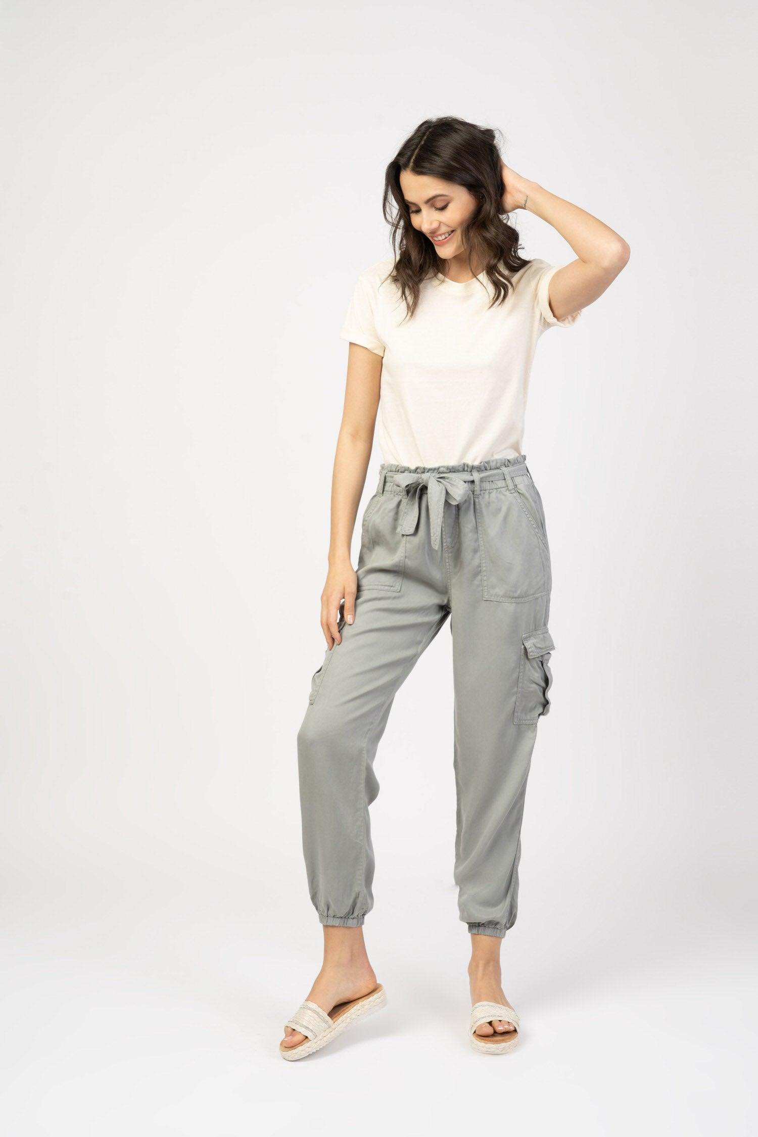 Pantalon cargo fluide - Keira - TOXIK3