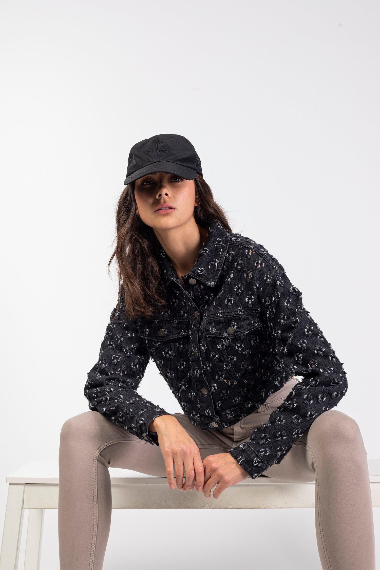 Blouson jean à trous - Sana - TOXIK3