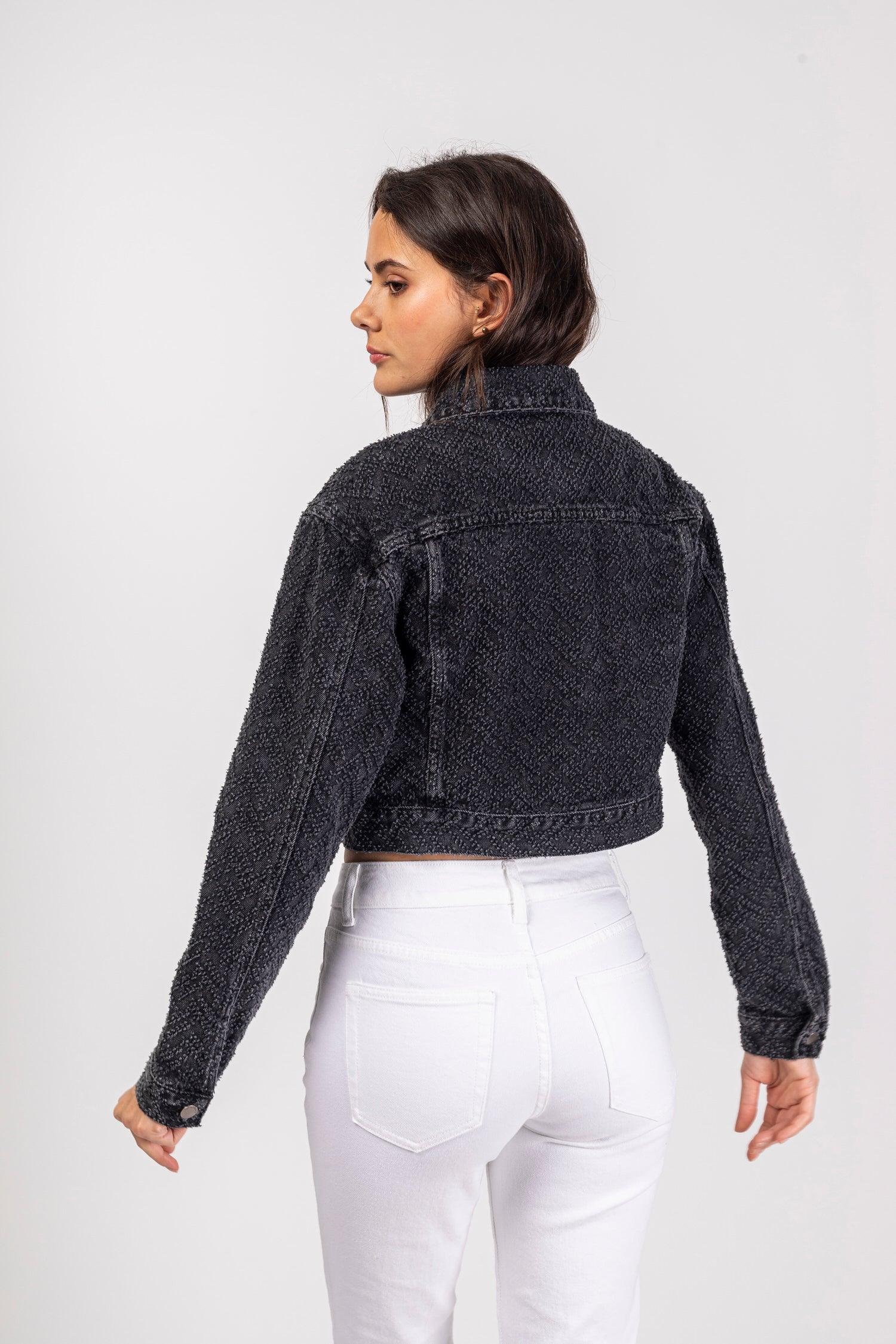 Veste courte en jean - Sista - TOXIK3