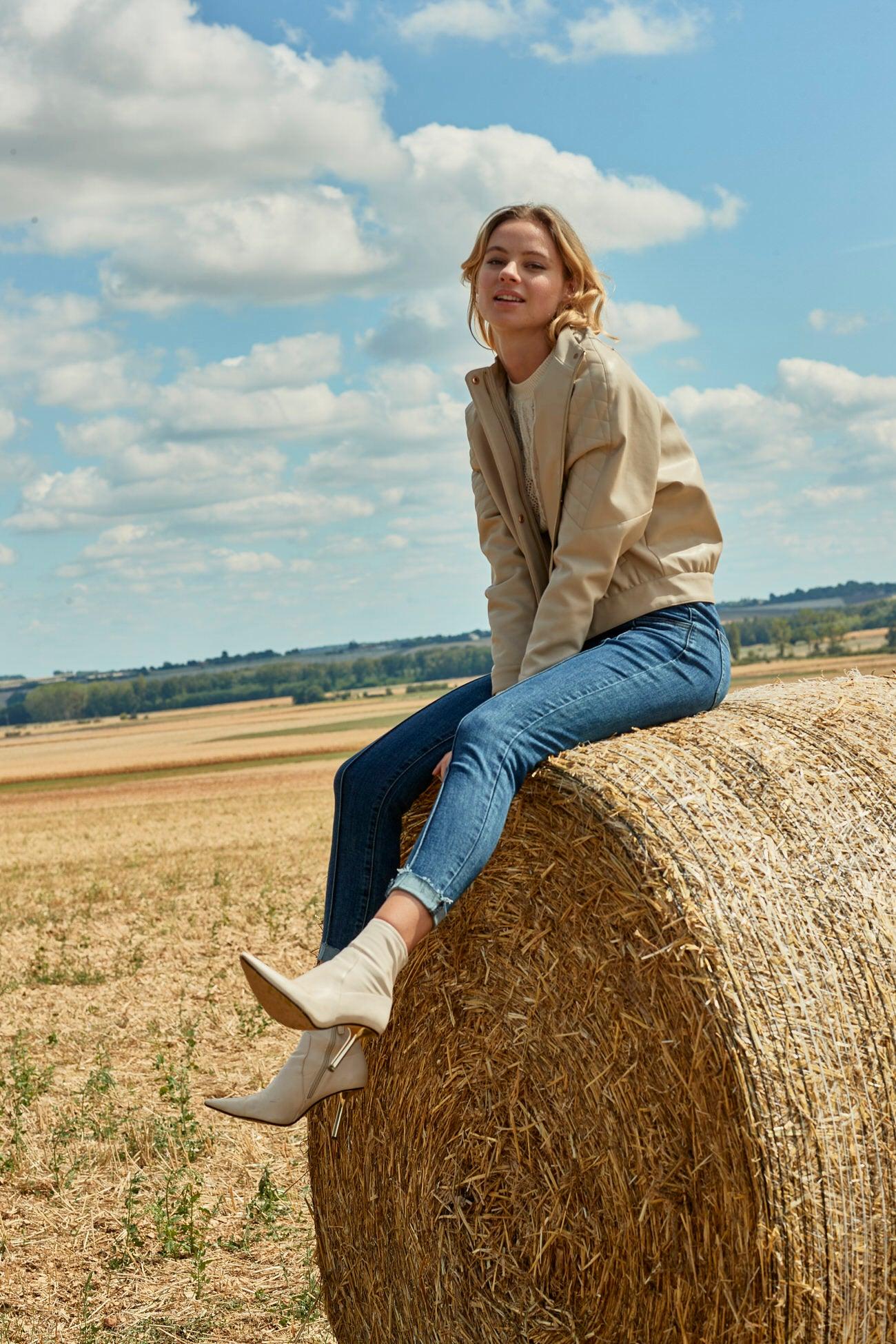 Blouson motard simili - John - TOXIK3