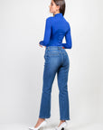 Flare Blue Jeans Snee Haute - Betsy