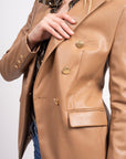 Crossed blazer jacket similar - gaby